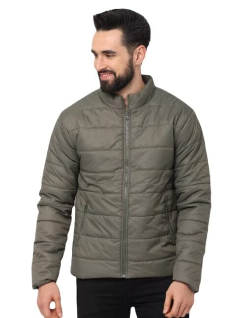 men's jacket, quilted jacket, full sleeve jacket