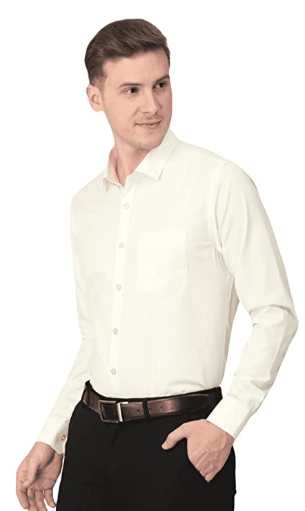 formal shirt, white shirt