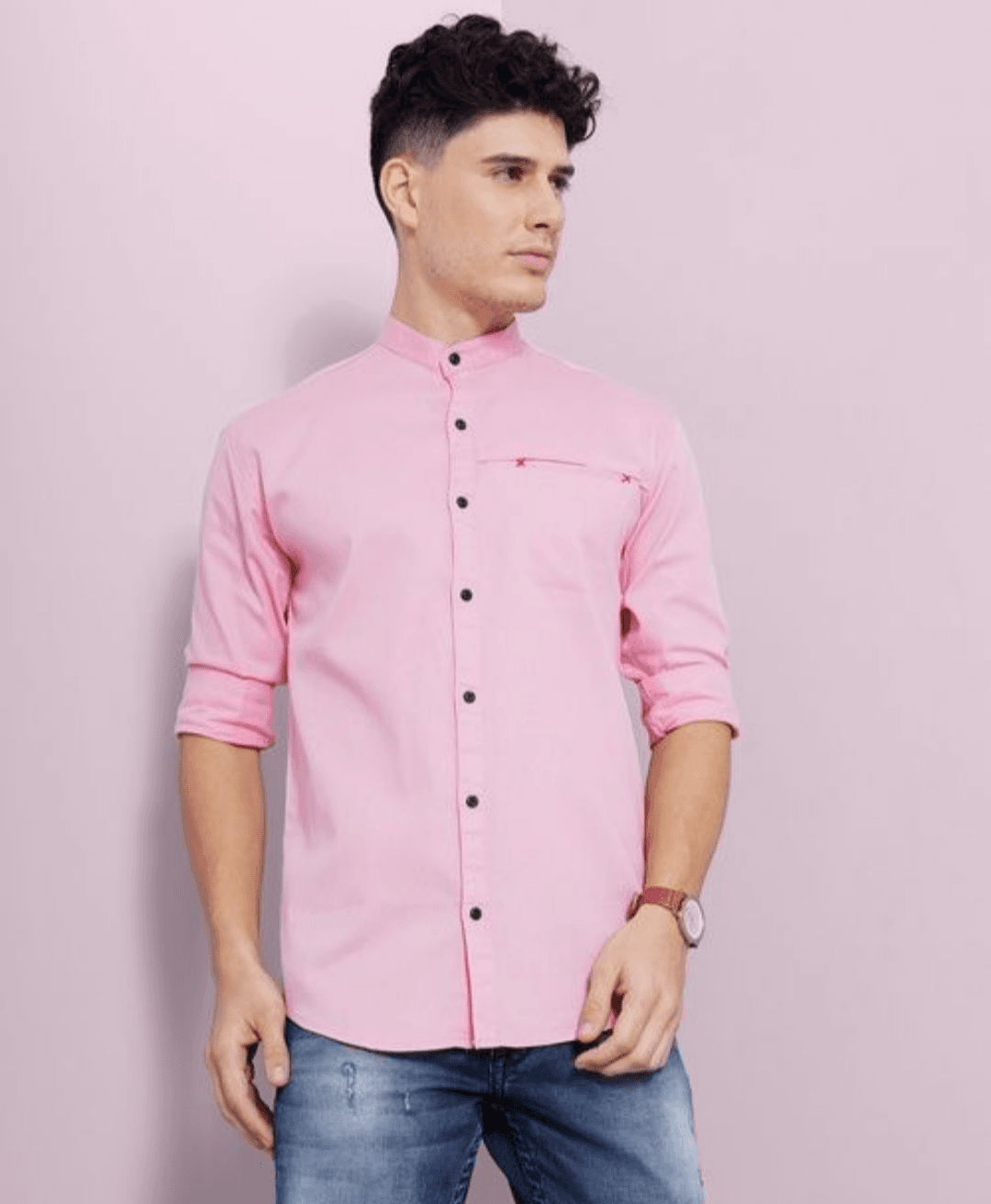 casual shirt, pink shirt, cotton shirt