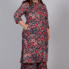 Plus Size Cotton Printed Kurta Set