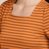 Women Lycra Mustard Top