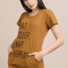Women Cotton Mustard Top