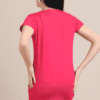 Women Cotton Pink T-Shirt