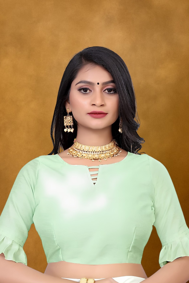Women Green Silk Saree