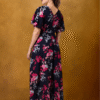 Women Georgette Black Dress