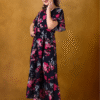 Women Georgette Black Dress